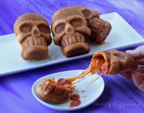 Halloween Pizza Skulls – Picture of the Day