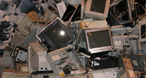 A significant part of electronic waste ends up in unknown places