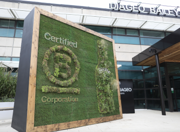 A Baileys megszerezte az egyik legjelentősebb nemzetközi fenntarthatósági elismerést, a B Corp tanúsítványt