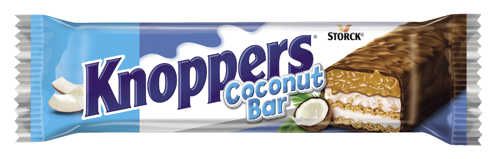 Knoppers Peanut Bar & Knoppers Coconut Bar Trade magazin