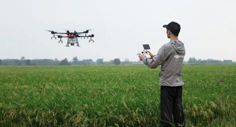 Plant protection drone pilots are trained at the University of Debrecen