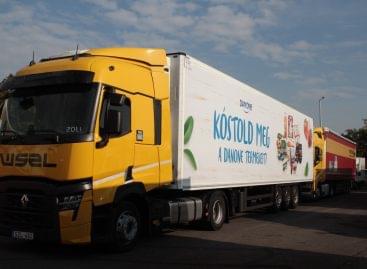Danone supports the needy with more than 3,000 products worth nearly half a million forints