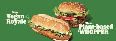 Egy angol Burger Kingben két hétig csak növényi alapú étel rendelhető