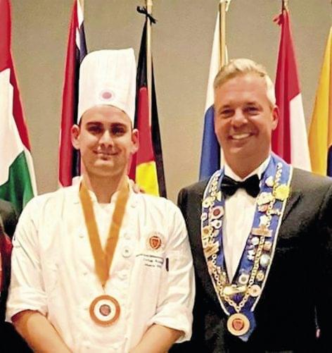 Richárd Csillag finished 4th at the Young Chef World Cup