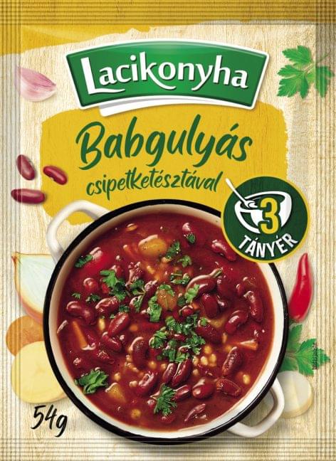 Lacikonyha bean goulash with pinched noodles