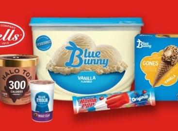 A Ferrero megvette a Blue Bunny jégkrémet gyártó Wells Enterprises-t