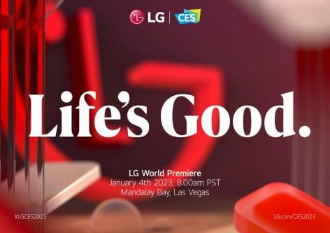 Az LG vezérigazgatója a 2023-as CES kiállításon osztja meg a vállalat jövőjével kapcsolatos vízióját