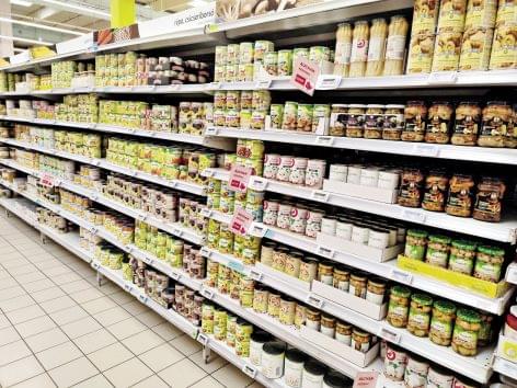 In Romania, the price of some staple foods fell due to the government decree limiting the margin