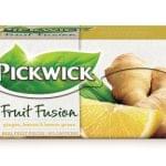 Pickwick Fruit Fusion Gyümölcs- és gyógynövénytea gyömbérrel, indiai citromfűvel és a citrom ízével