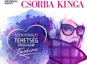 We have the winner of the competition for the first fashion section of the Szentkirályi Talent Program