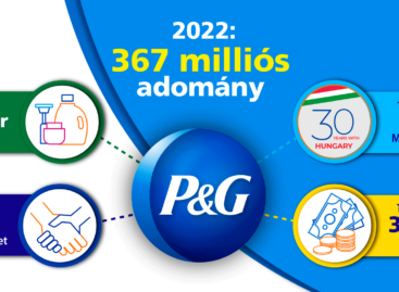 A daily donation of one million from P&G in 2022