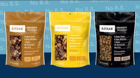 RXBar debuts clean-label granola clusters