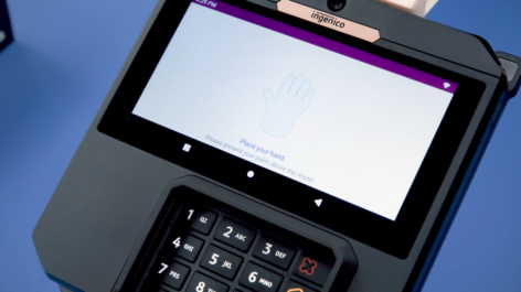Ingenico and Fujitsu Frontech presented their palm vein-based payment solution