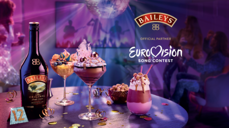 Baileys and the Eurovision Song Contest make a duet, making the world’s biggest live music event even sweeter