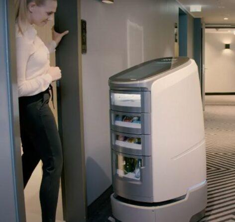 Jeeves, the room service robot – Video of the day