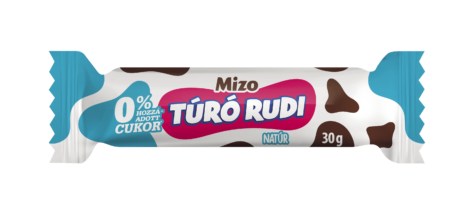 Új Mizo Túró Rudi 0% hozzáadott cukorral
