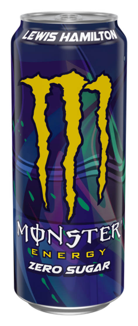 Új cukormentes Monster Energy-hez adta nevét Lewis Hamilton az Egyesült Királyságban