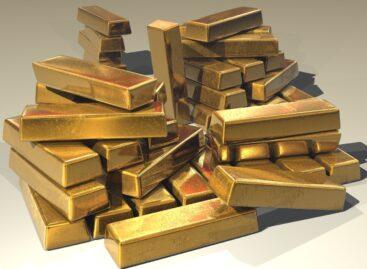 Több mint hárommilliárd forintért vásároltak aranytömböket a magyarok