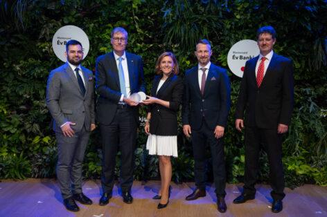 A MasterCard „az év fenntartható kezdeményezése” díját nyerte