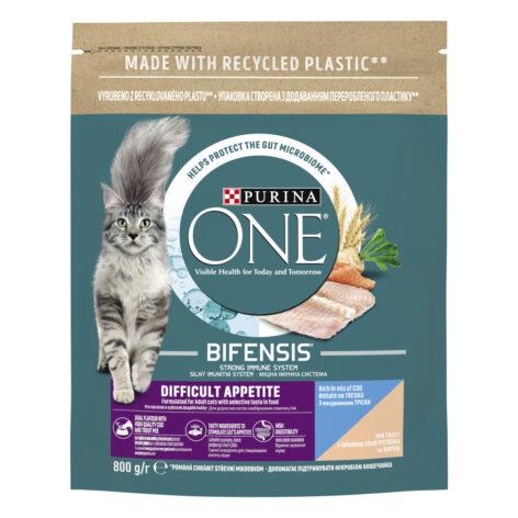 Purina ONE Difficult Appetite dry and wet cat food