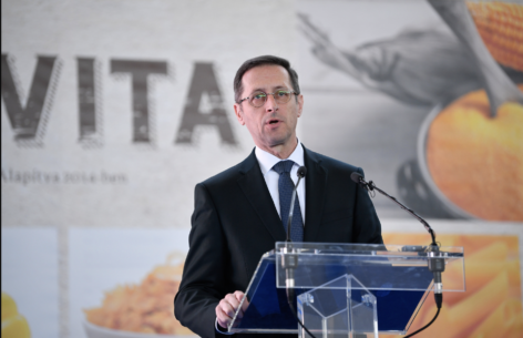 Mihály Varga inaugurated the gluten-free pasta production plant of Civita Group Zrt., a family business