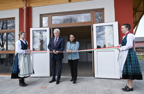 They handed over the tourist center in Barcs