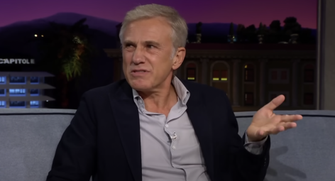 Christoph Waltz gives self-care tips with spaghetti and facial care