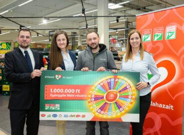 A courier from Tatabánya won the one million grand prize