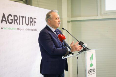 A new peat humate plant was handed over in Mezőkövesden