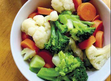 Vegetables for breakfast!