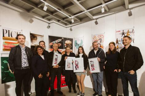 The exhibition of the joint art project of PICK and MOME has opened