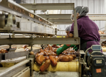 KSH: márciusban 4,1 százalékkal csökkent az ipari termelés, ami az élelmiszergyártásra is kihat