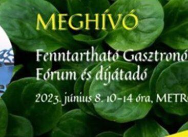 A fenntartható gasztronómia ünnepe a METRO-ban