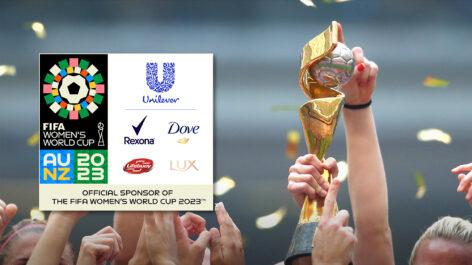 Unilever is an official sponsor of the 2023 FIFA Women’s World Cup