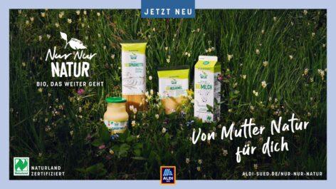 Új organikus saját márkát vezet be az Aldi Süd Nur Nur Natur néven