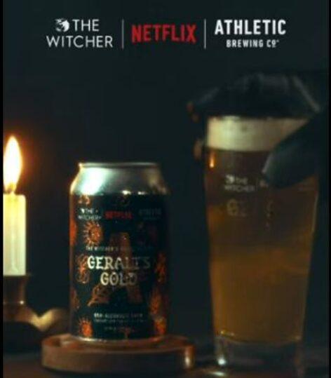 Vaják-sört készít a Netflix az amerika Athletic-kel