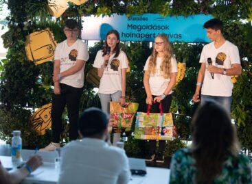 A new life for chip bags – a sustainable idea won the Samsung and EdisonKids competition