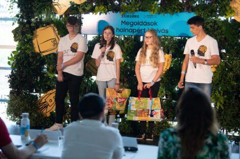 Chipses zacskók új élete – fenntartható ötlet nyert a Samsung és az EdisonKids versenyén