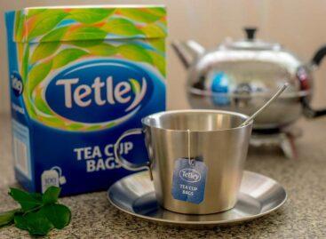 A Tetley 26 millió fontot költ új papírcsomagolásra