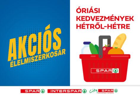 A SPAR szupermarketek mától több mint 1200, az INTERSPAR hipermarketek több mint 1100 akciós ajánlattal várják vásárlóikat