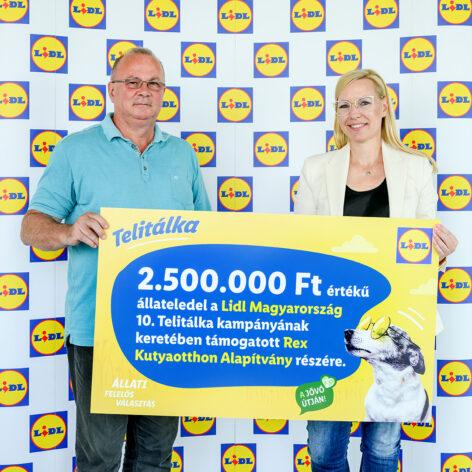 Once again, Lidl helped shelter animals