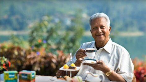 Merrill J Fernando, the founder of Dilmah Tea, has died at 93
