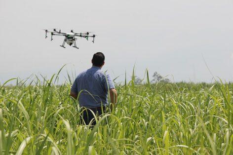 According to a survey, the global market for agricultural technology is growing at an accelerating rate