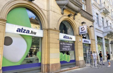 Megnyílt az Alza.hu új üzlete