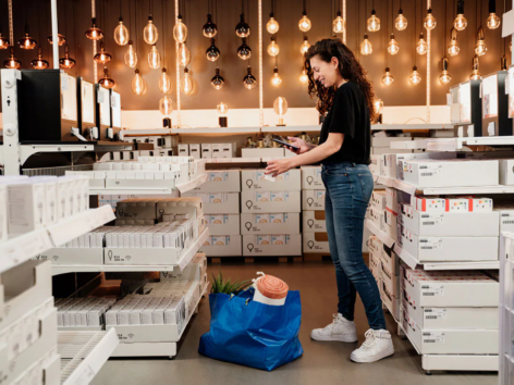 Az IKEA Szkenneld és Vedd szolgáltatása jelentősen felgyorsítja a vásárlást
