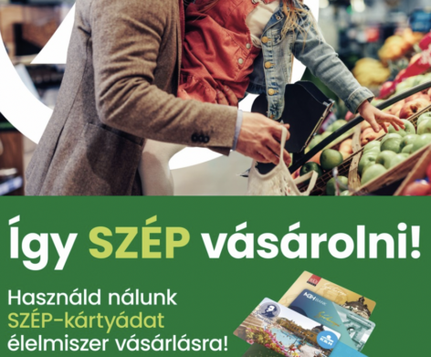 Up to twice the value of SZÉP card purchases can be recovered, and the price of 300 products remains unchanged at SPAR