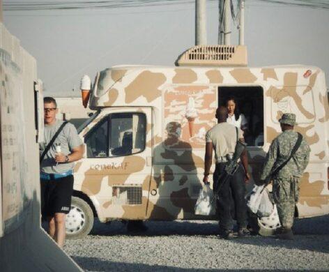 Militarizált fagylaltos food truck – A nap képe