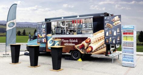 A Shell több hazai rendezvényen is saját food truckján kínálja a Shell Café ízeit