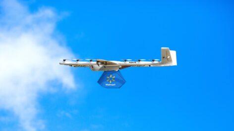 Walmart partners with Google parent for drone delivery
