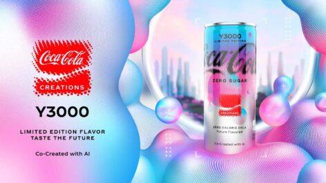 Coca-Cola launches beverage created with the help of artificial intelligence